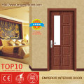 Interior de PVC, porta de vidro do PVC, MDF PVC porta, quadro